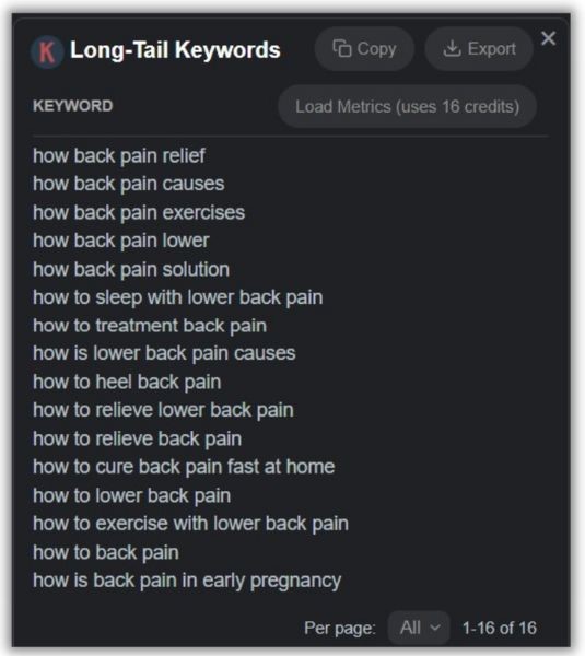 keywords everywhere long tail keywords plugin